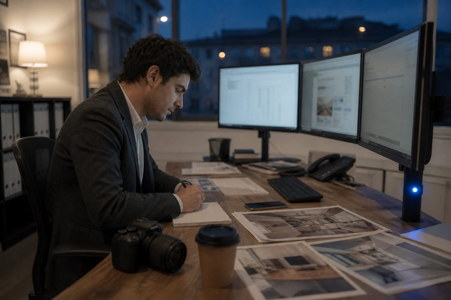 Property cards on 5 portals by hand: the real estate agency that works for the listings, not for the visits